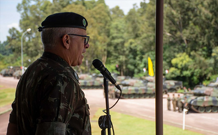 Visita do Comandante Militar do Sul e Comandante da 5ª DE